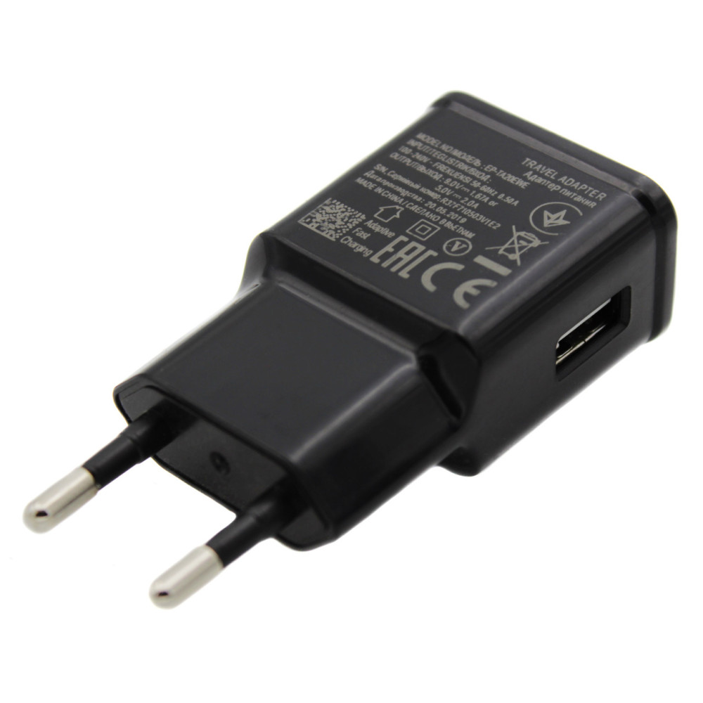 СЗУ Мережева Зарядна Пристрій USB x 1 "Samsung" (Чорний 2A)