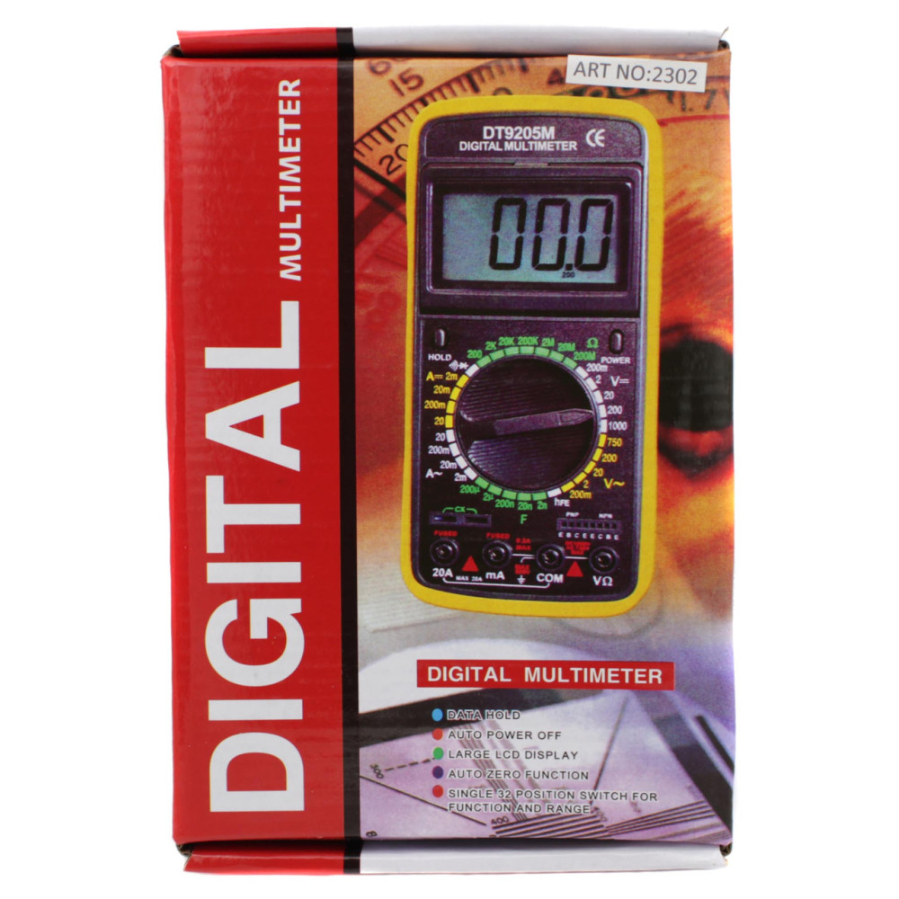 Мультиметр Digital DT9207A