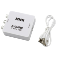 Конвертер - Адаптер перехідник AV - HDMI / AV2HDMI / 5208