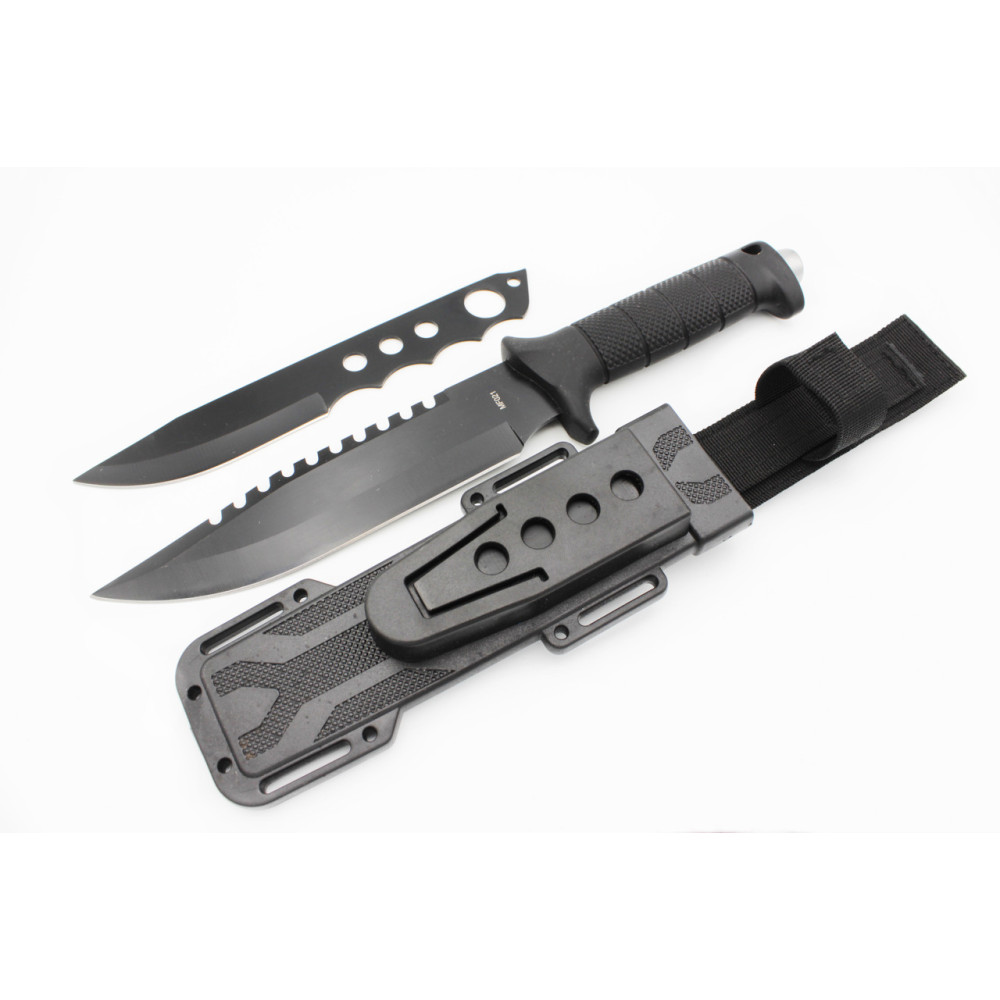 Ніж мисливський + метальний ніж Columbia MF-021 / 32 см / 17 см