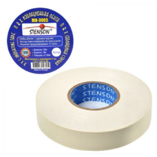 Ізолента STENSON 50 м біла MH-0065
