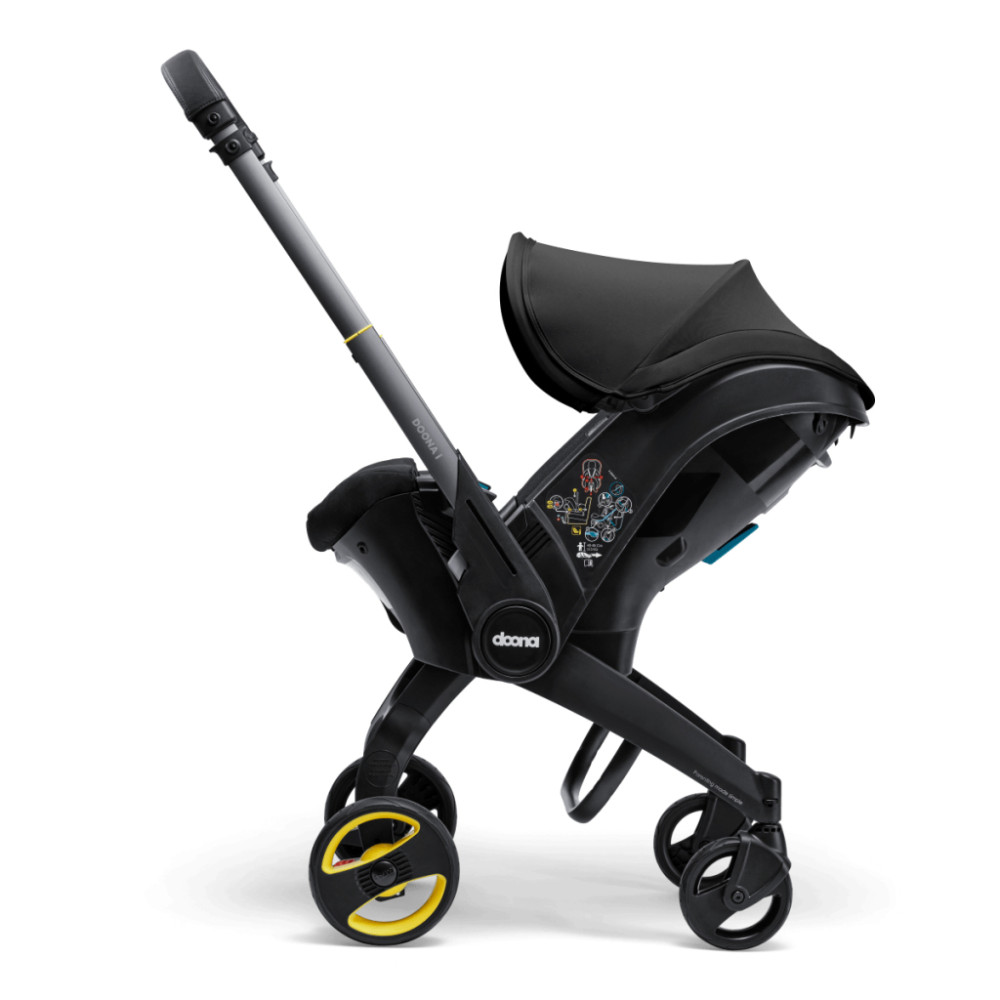 Автокрісло Doona I Infant Car Seat гр. 0+ 0-13 кг Nitro Black (SP350-20-033-015)