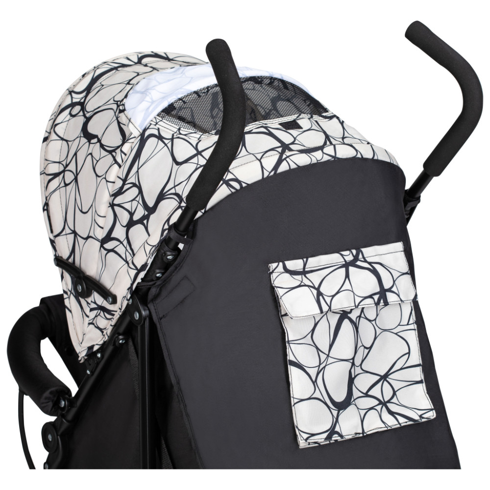 Коляска FreeON Simple Black-White (48549)