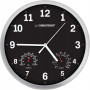 Настінний годинник Esperanza Wall Clock Lyon 25см Black (EHC016K) Настінний годинник Esperanza Wall Clock Lyon 25см Black (EHC016K)