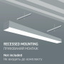 Світильник Videx LED BN03 30W 0.6М 5000K 220V (VL-BN03-30065B)