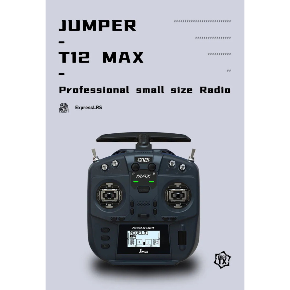 Пульт управління для дрона Jumper T12 MAXHALL ELRS2.4G (C10120)