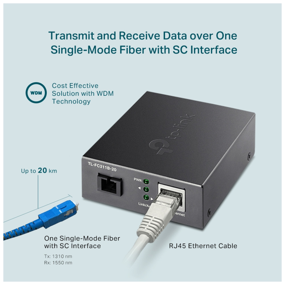 Медіаконвертер TP-Link FC311B-2