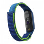 Ремінець до фітнес браслета Armorstandart нейлоновий для Xiaomi Mi Band 7/6/5/4 Blue/Green (ARM67844) Ремінець до фітнес браслета Armorstandart нейлоновий для Xiaomi Mi Band 7/6/5/4 Blue/Green (ARM67844)