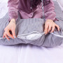 Подушка MirSon для вагітних і відпочинку Satin Stripe №8027 U-подібна Light Gray (2200006178651) Подушка MirSon для вагітних і відпочинку Satin Stripe №8027 U-подібна Light Gray (2200006178651)