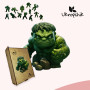 Пазл Ukropchik дерев'яний Супергерой Халк size - M в коробці з набором-рамкою (Hulk Superhero A4) Пазл Ukropchik дерев'яний Супергерой Халк size - M в коробці з набором-рамкою (Hulk Superhero A4)