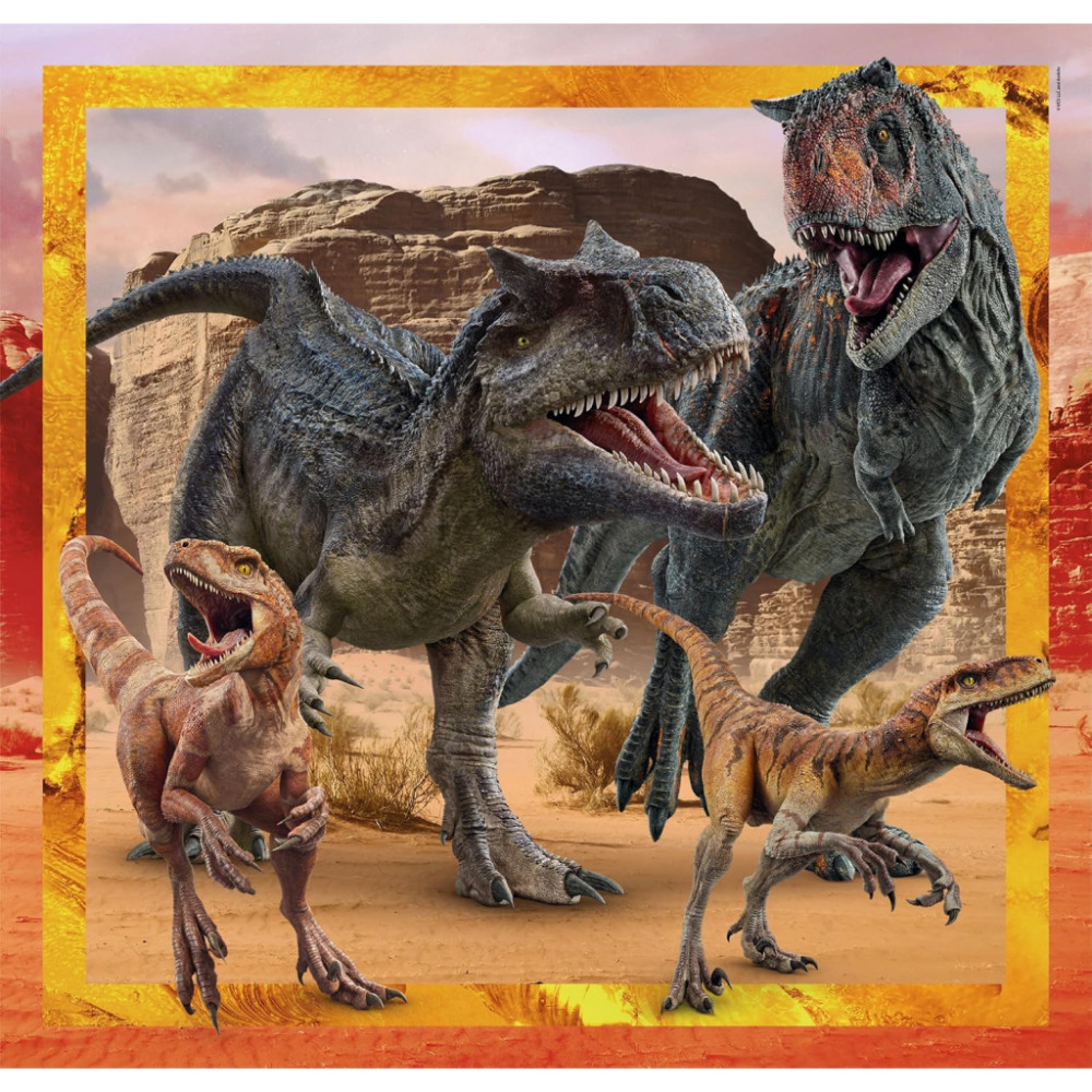 Пазл Clementoni Jurassic World 3 шт по 48 елементів (25314.00)