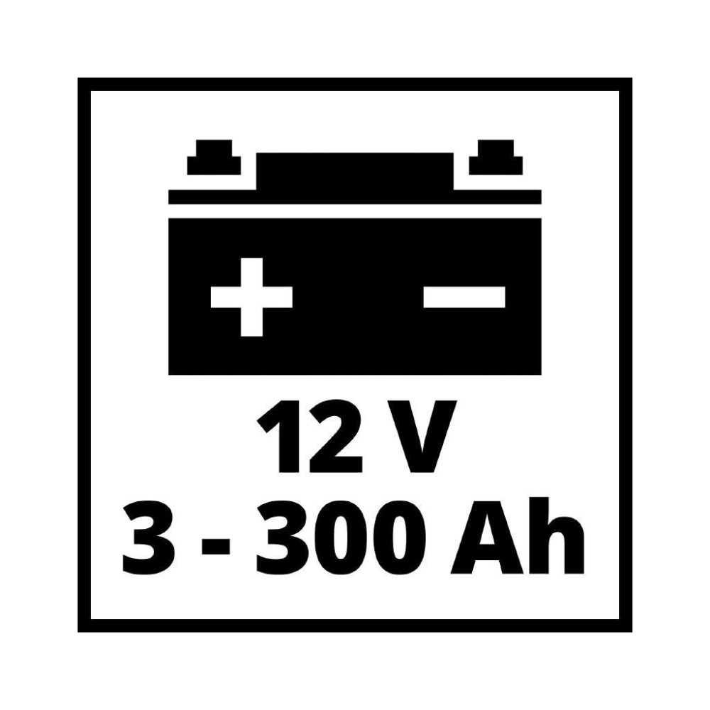 Пуско зарядний пристрій Einhell CE-BC 15 M, 280Вт, 12В, 3-600Ач, макс 15А, 7.65кг (1002265)
