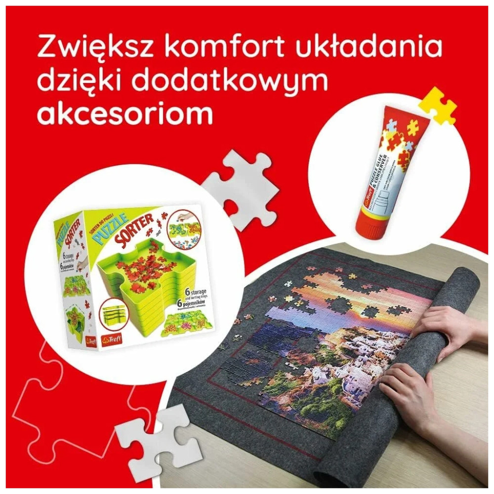 Пазл Trefl Дикий тигр 1000 елементів (5900511107982)