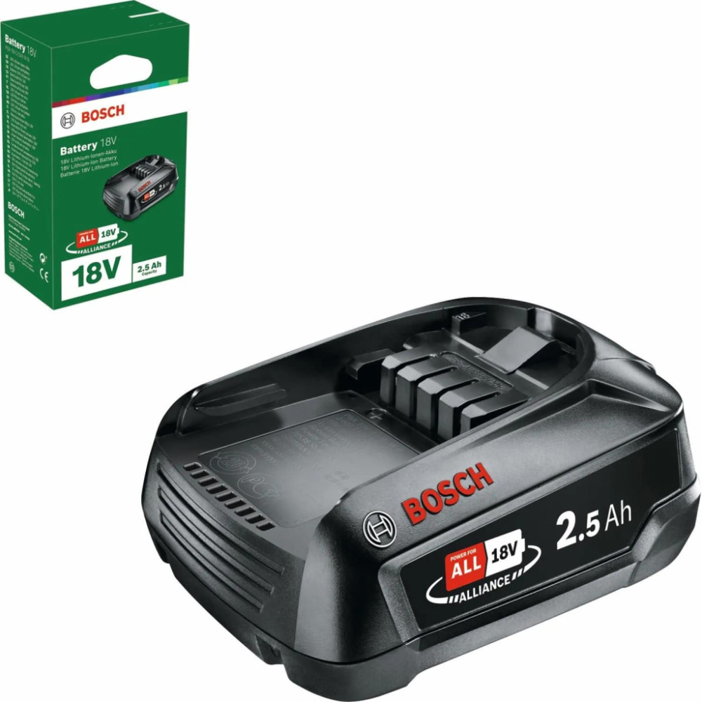 Акумулятор до електроінструменту Bosch PBA, 18V, 2.5Ah, 0.3кг (1.600.A00.5B0)