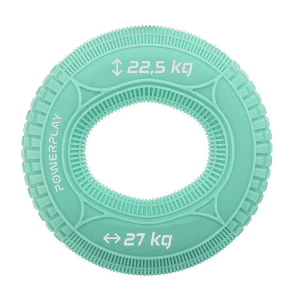 Еспандер PowerPlay PP-4330 Hand Grip Loops Large 22.5-27 кг М'ятний (PP_4330_Mint_(22.5-27kg))