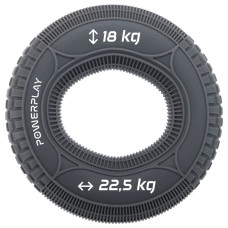 Еспандер PowerPlay PP-4330 Hand Grip Loops Medium 18-22,5 кг Сірий (PP_4330_Grey_(18-22.5kg))