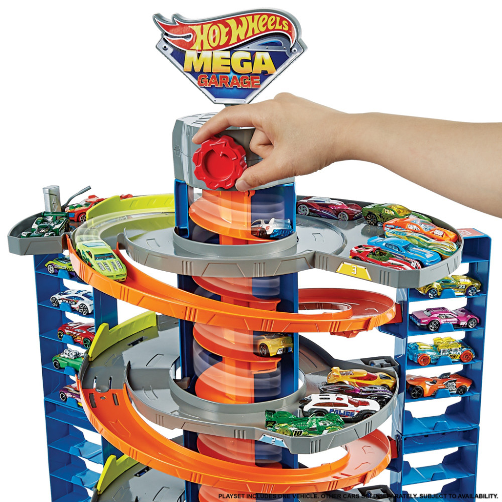Автотрек Hot Wheels Мегагараж для машинок (GTT95)