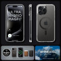 Чохол до мобільного телефона Spigen Apple iPhone 15 Pro Ultra Hybrid MagFit Carbon Fiber (ACS06717) Чохол до мобільного телефона Spigen Apple iPhone 15 Pro Ultra Hybrid MagFit Carbon Fiber (ACS06717)