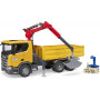 Спецтехніка Bruder Scania Super 560R з краном-маніпулятором 1:16 з аксесуарами (03551) Спецтехніка Bruder Scania Super 560R з краном-маніпулятором 1:16 з аксесуарами (03551)