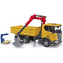 Спецтехніка Bruder Scania Super 560R з краном-маніпулятором 1:16 з аксесуарами (03551) Спецтехніка Bruder Scania Super 560R з краном-маніпулятором 1:16 з аксесуарами (03551)