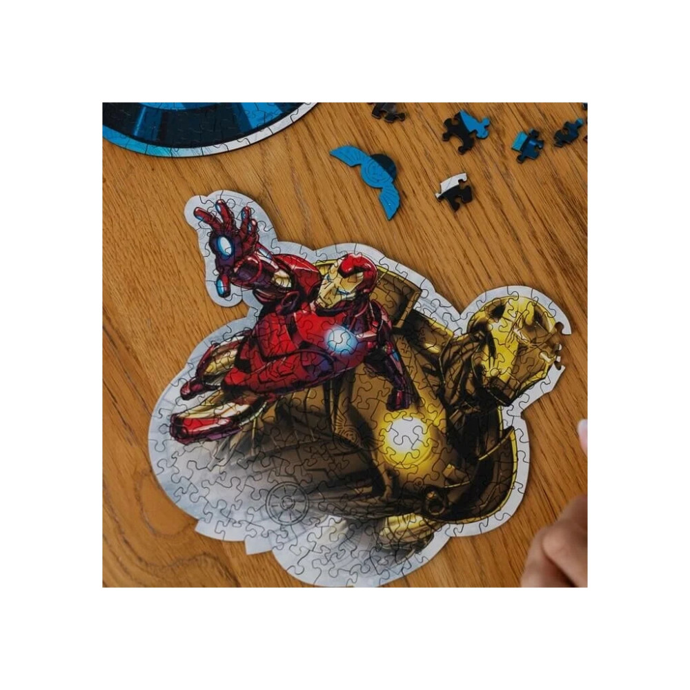 Пазл Trefl Wooden Marvel Heroes Відважна залізна людина 160 елементів (5900511201833)