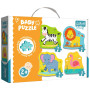 Пазл Trefl Baby Classic Тварини на сафарі (5900511360738) Пазл Trefl Baby Classic Тварини на сафарі (5900511360738)