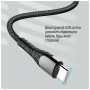Дата кабель USB-C to USB-C 2.0m PD Fast Charging 65W 3A grey ColorWay (CW-CBPDCC039-GR) Дата кабель USB-C to USB-C 2.0m PD Fast Charging 65W 3A grey ColorWay (CW-CBPDCC039-GR)