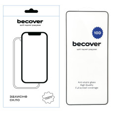 Скло захисне BeCover Xiaomi Redmi Note 14S 10D Black (713421)
