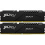 Модуль пам'яті для комп'ютера DDR5 32GB (2x16GB) 5200 MHz Beast Black Kingston Fury (ex.HyperX) (KF552C40BBK2-32) Модуль пам'яті для комп'ютера DDR5 32GB (2x16GB) 5200 MHz Beast Black Kingston Fury (ex.HyperX) (KF552C40BBK2-32)