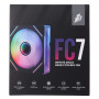 Кулер до корпусу 1stPlayer FC7 Black (FC7-BK-1IN1) Кулер до корпусу 1stPlayer FC7 Black (FC7-BK-1IN1)