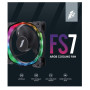 Кулер до корпусу 1stPlayer FS7 Black (FS7-BK-1IN1) Кулер до корпусу 1stPlayer FS7 Black (FS7-BK-1IN1)