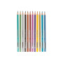 Олівці кольорові Cool For School Metallic 12 кольорів (CF15168) Олівці кольорові Cool For School Metallic 12 кольорів (CF15168)