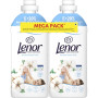 Кондиціонер для білизни Lenor Для чутливої шкіри Свіжість бавовни 2 х 1.239 л (8700216880824) Кондиціонер для білизни Lenor Для чутливої шкіри Свіжість бавовни 2 х 1.239 л (8700216880824)