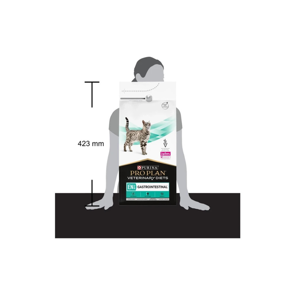 Сухий корм для кішок Purina Pro Plan Veterinary Diets EN з хворобами шлунково-кишкового тракту 1.5 кг (7613035160682)