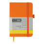 Книга записна Buromax ETALON 95х140, 96 аркушів клітинка помаранчевий (BM.296160-11) Книга записна Buromax ETALON 95х140, 96 аркушів клітинка помаранчевий (BM.296160-11)