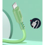 Дата кабель USB 2.0 AM to Lightning 1.0m soft silicone green ColorWay (CW-CBUL042-GR) Дата кабель USB 2.0 AM to Lightning 1.0m soft silicone green ColorWay (CW-CBUL042-GR)