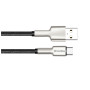 Дата кабель USB 2.0 AM to USB-C 1.0m head metal black ColorWay (CW-CBUC046-BK) Дата кабель USB 2.0 AM to USB-C 1.0m head metal black ColorWay (CW-CBUC046-BK)
