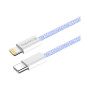 Дата кабель USB-C to Lightning 1.0m 27W purple ColorWay (CW-CBPDCL061-PU) Дата кабель USB-C to Lightning 1.0m 27W purple ColorWay (CW-CBPDCL061-PU)