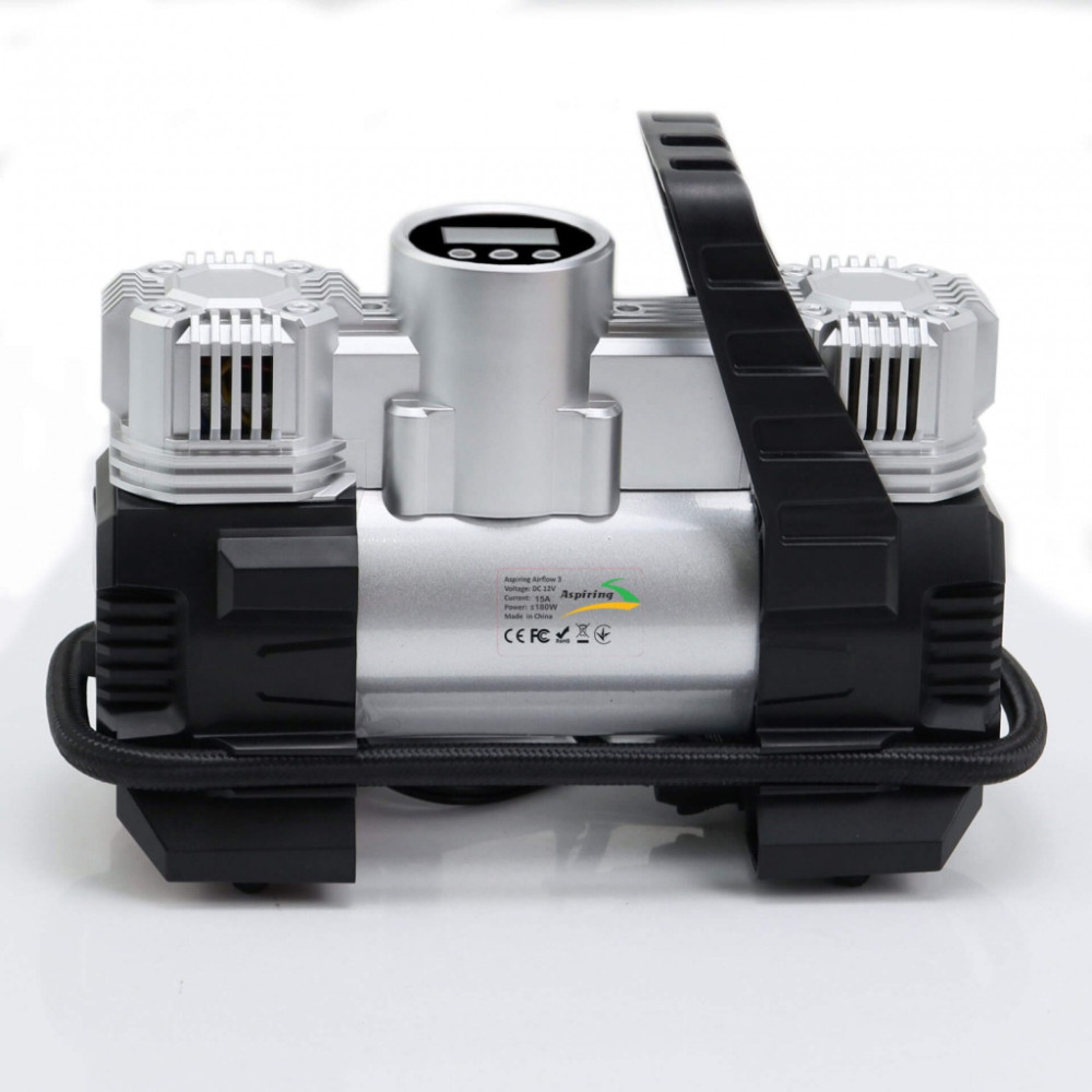 Автомобільний компресор Aspiring Airflow 3 metal 85L 180W