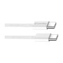 Дата кабель USB-C to USB-C 1.0m 60W 3.0А grey ColorWay (CW-CBPDCC061-GR) Дата кабель USB-C to USB-C 1.0m 60W 3.0А grey ColorWay (CW-CBPDCC061-GR)