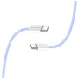 Дата кабель USB-C to USB-C 1.0m 60W 3.0А purple ColorWay (CW-CBPDCC061-PU) Дата кабель USB-C to USB-C 1.0m 60W 3.0А purple ColorWay (CW-CBPDCC061-PU)