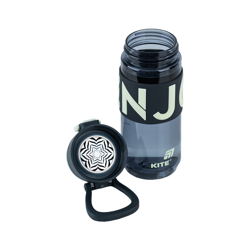 Пляшка для води Kite 550 мл сіра (K25-1232-1)