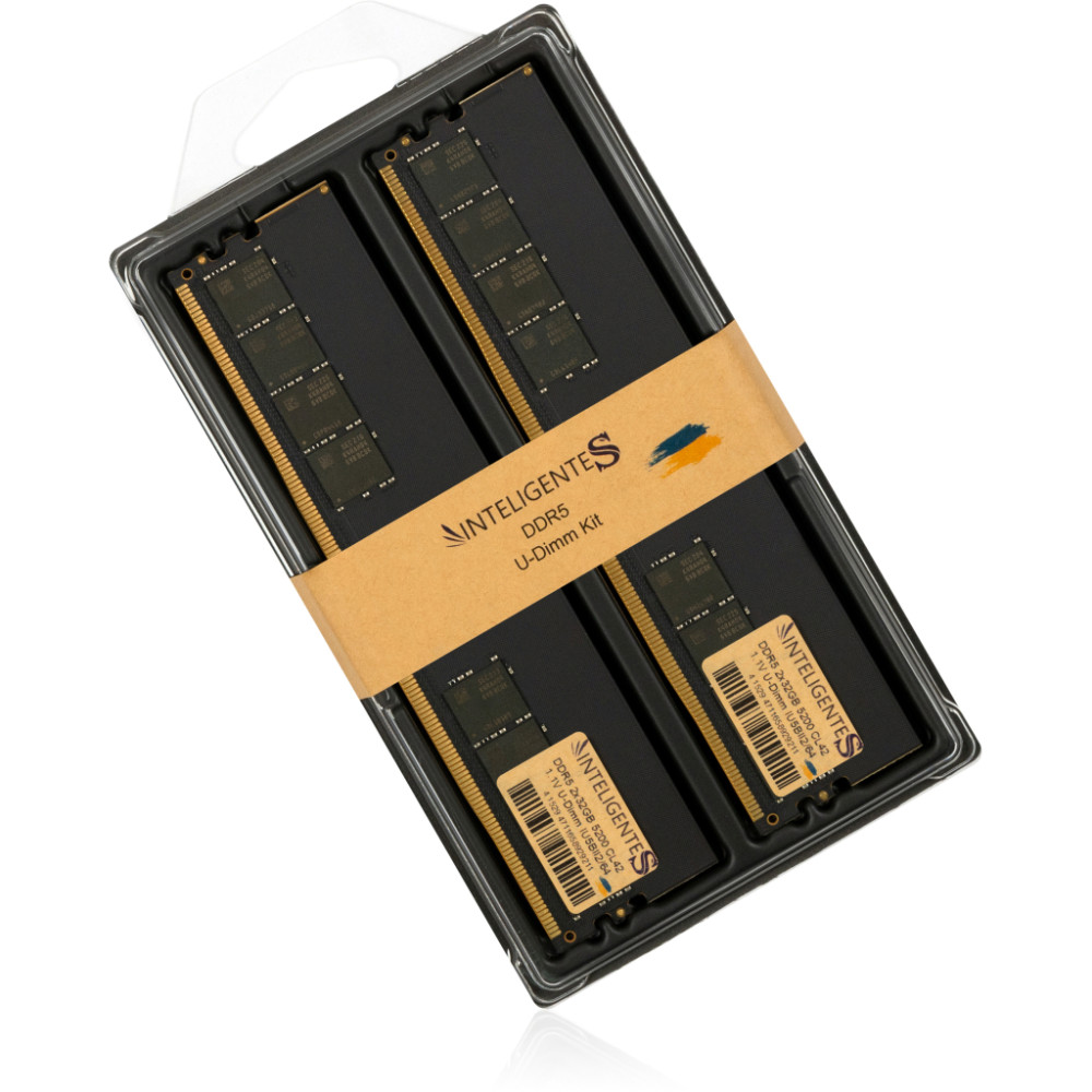 Модуль пам'яті для комп'ютера DDR5 64GB (2x32GB) 5200 MHz INTELIGENTES (IU5BII2/64)