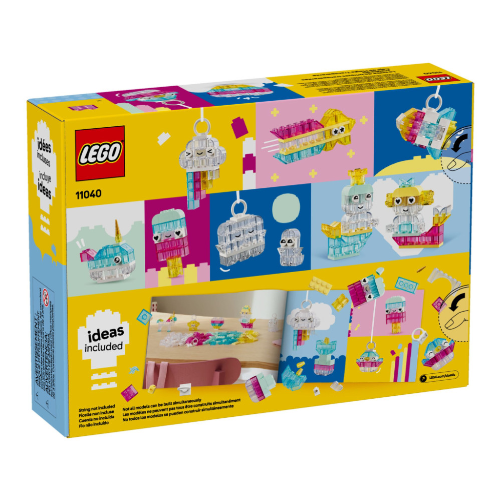 Конструктор LEGO Classic Чарівна прозора коробка (11040)