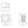 Кулер до процесора ID-Cooling FROZN A400 ARGB Кулер до процесора ID-Cooling FROZN A400 ARGB