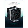 Кулер до процесора Deepcool AG400 PLUS Кулер до процесора Deepcool AG400 PLUS