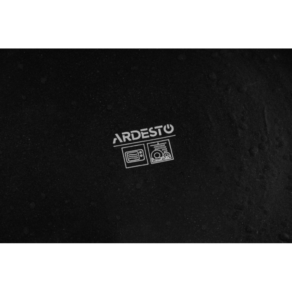 Тарілка Ardesto Trento Soup 21,5 см Black (AR2921TB)