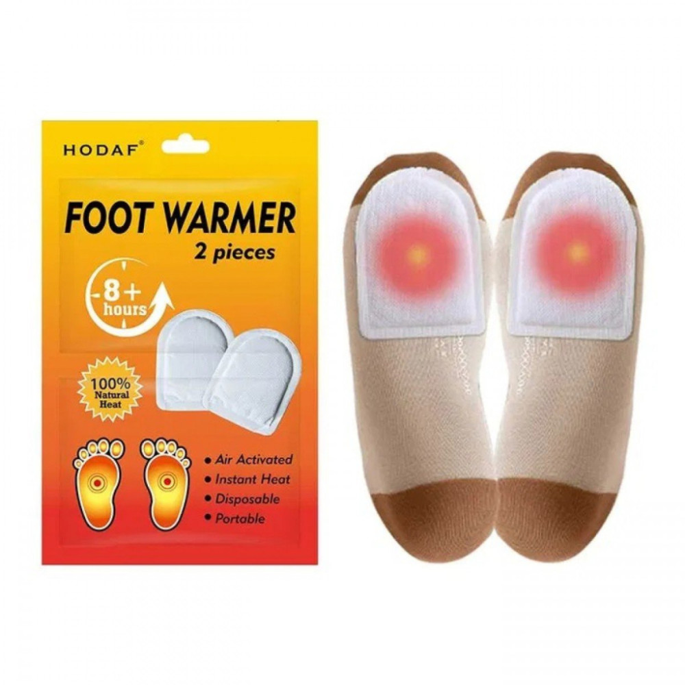 Хімічна грілка Hodaf для пальців ніг до 8 годин (Foot Warmer)