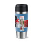 Термокружка Tefal Travel Mug Classic Twist, 360мл, нержавіюча сталь, блакитний (N2024510) Термокружка Tefal Travel Mug Classic Twist, 360мл, нержавіюча сталь, блакитний (N2024510)
