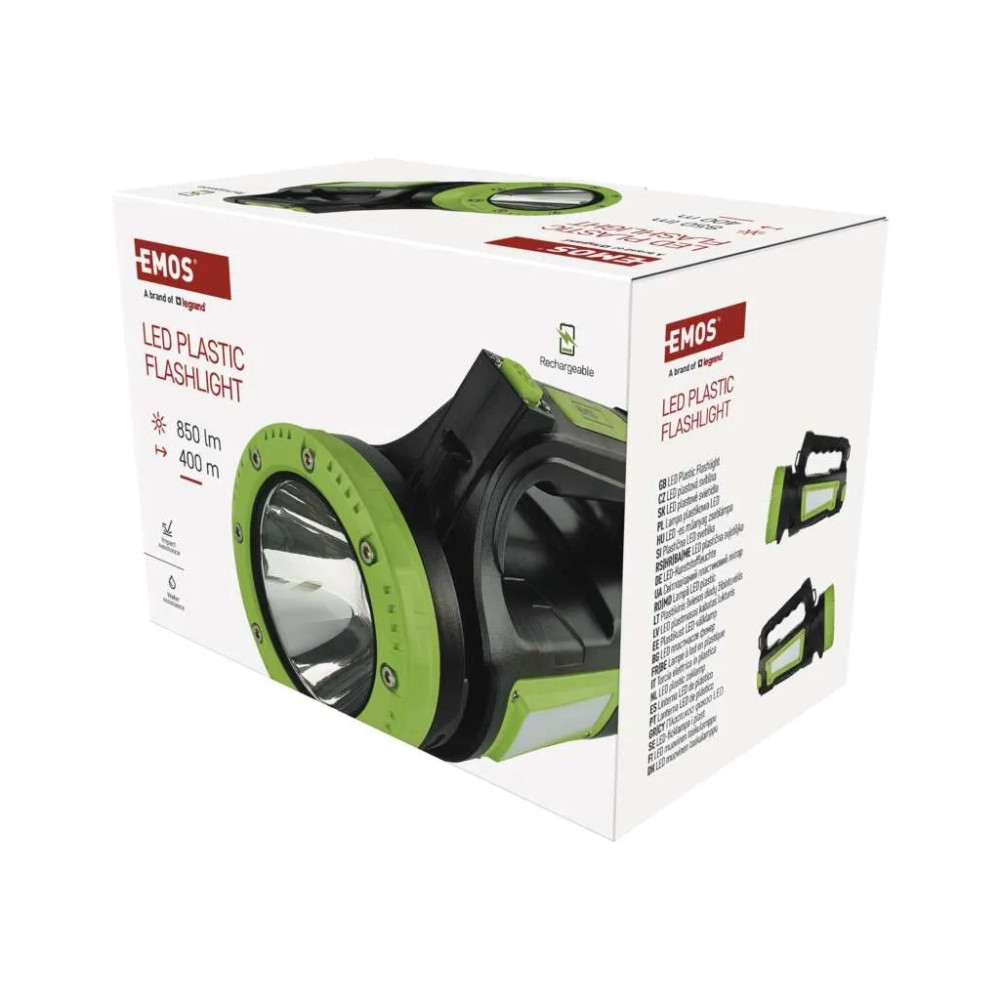Ліхтар EMOS P2316 LED+ COB LED 850 лм 8000 мАг (P2316)
